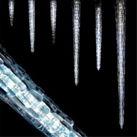 QUEENS OF CHRISTMAS 7 in. Icicle Retrofit Lamp with LED Lights, 5PK C7-ICEDROP7-PW-5